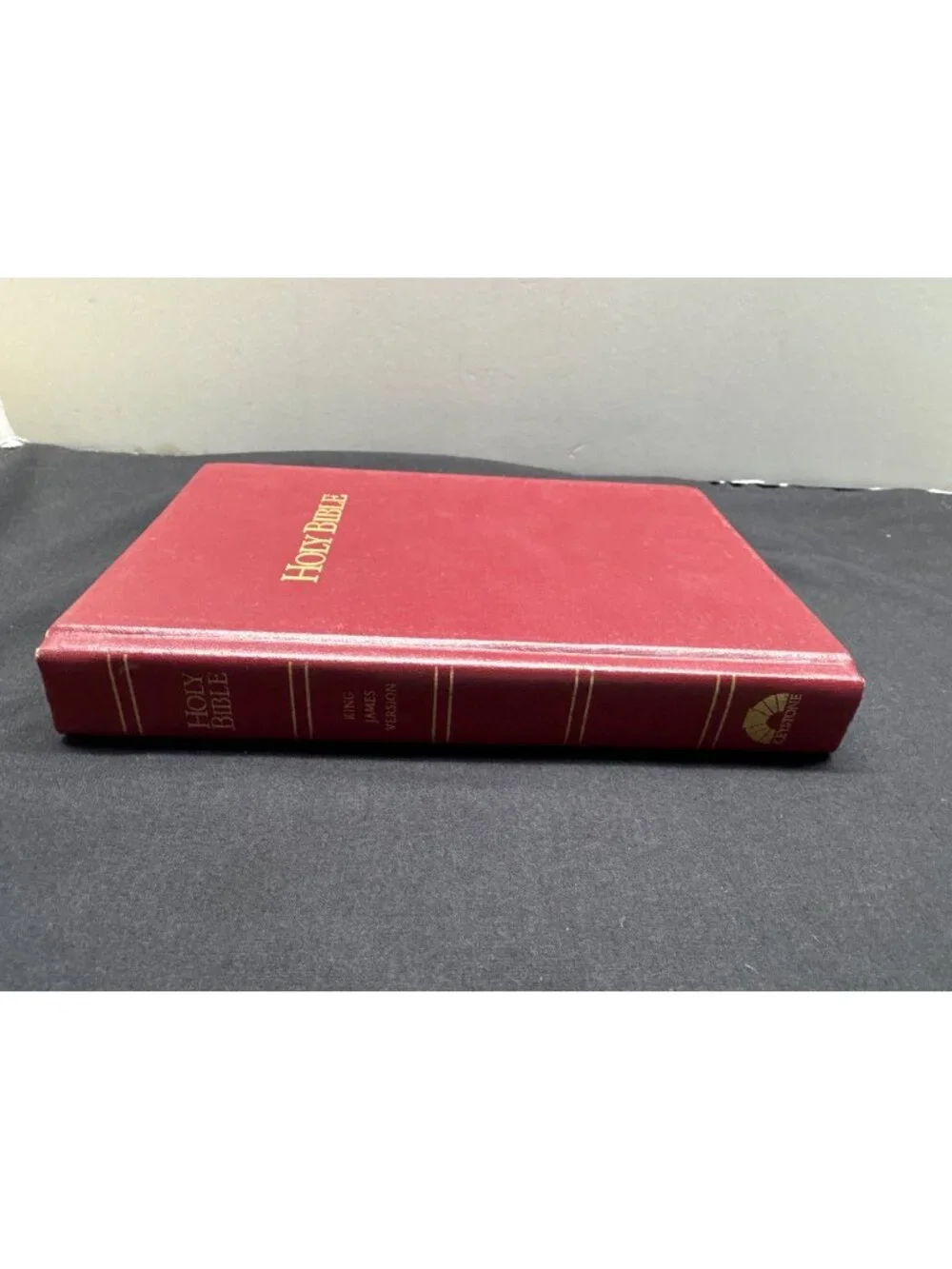 Holy Bible King James Version Keystone Pew Edition Red Hardcover 1978 National P